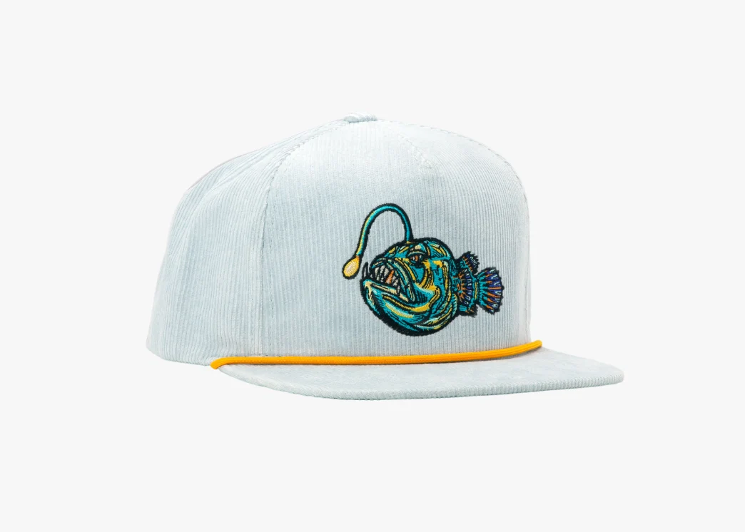 Anglerfish Flat Brim Corduroy Hat - Image 5