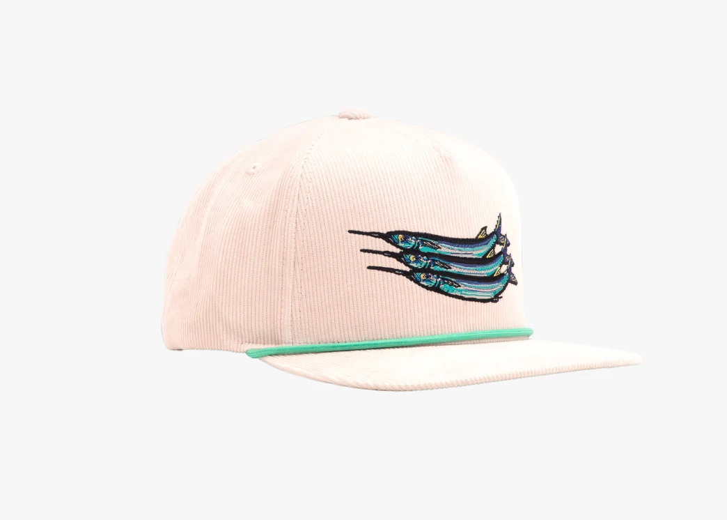 Ballyhoo - Flat Brim Corduroy Hat - Image 5
