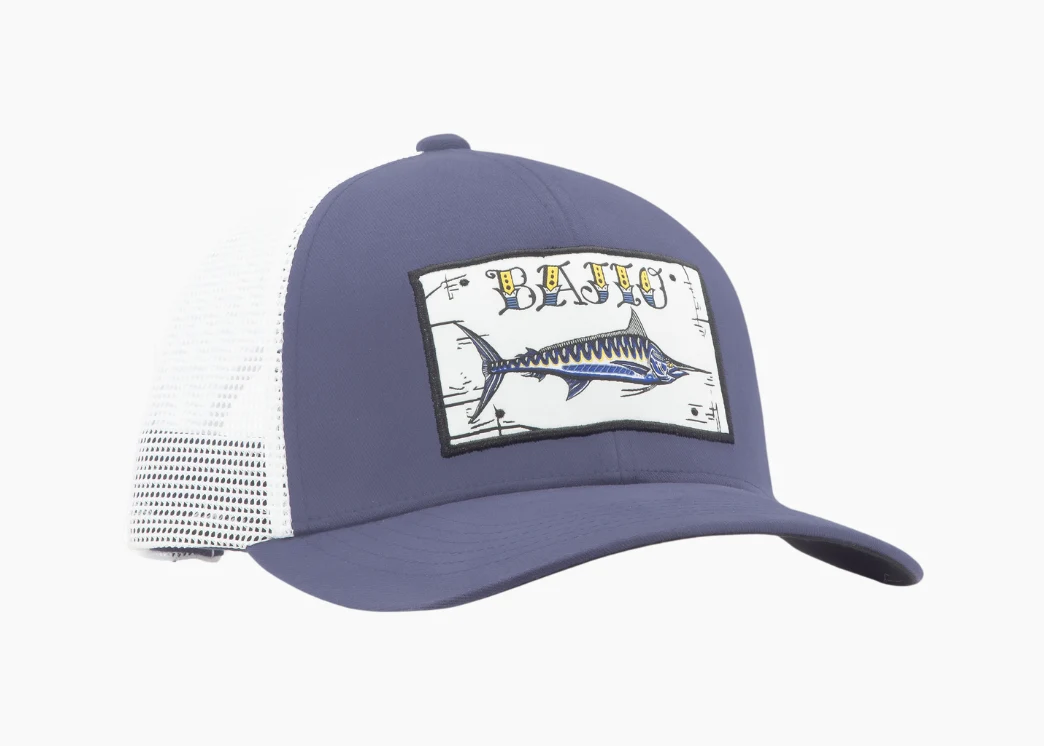 Black Marlin Patch Trucker Hat - Image 5