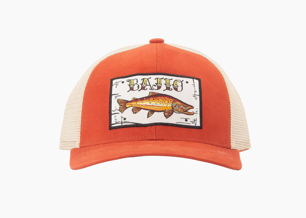 Brown Trout Patch Trucker Hat - Image 4