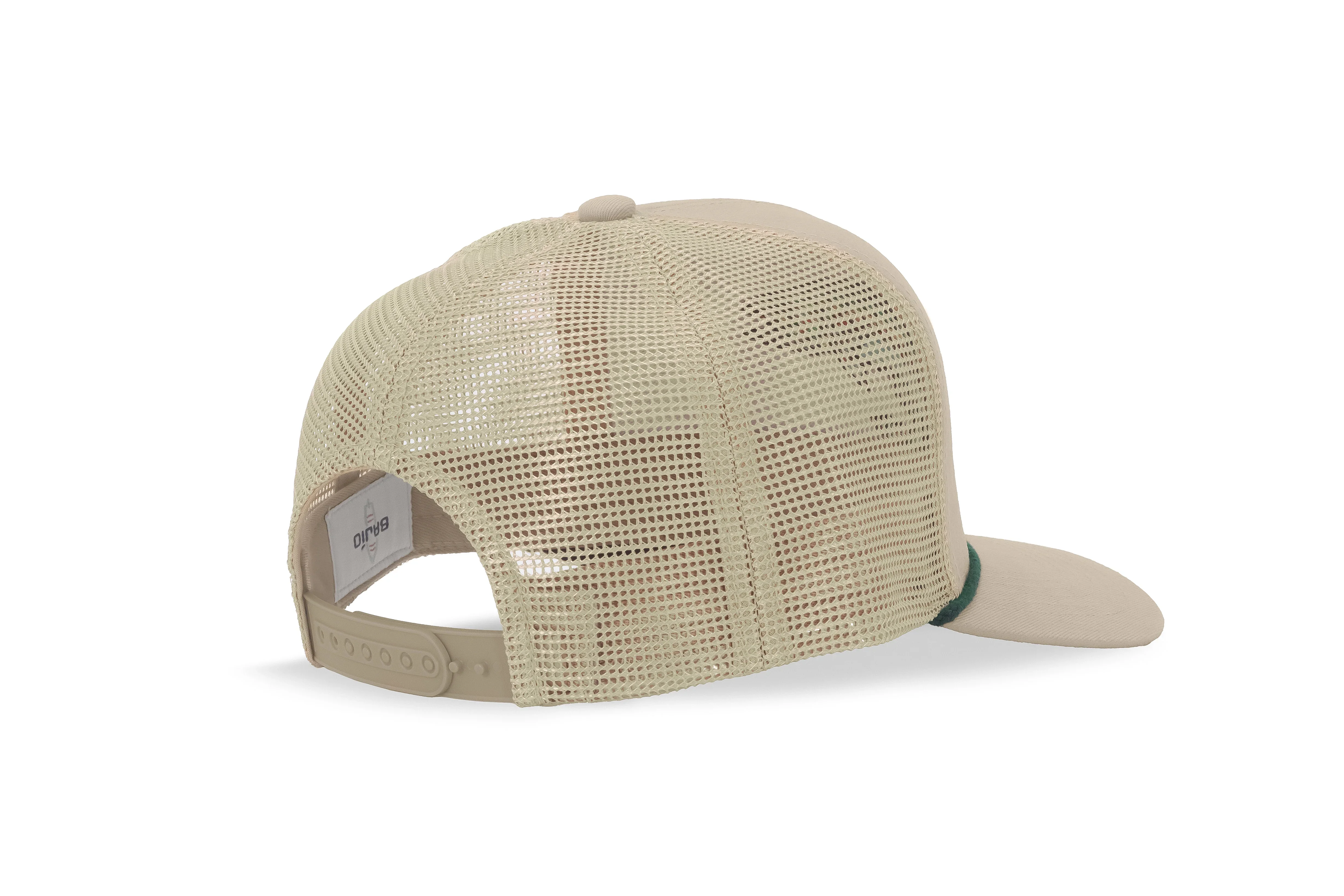 Rainbow Trout Curved Brim Trucker Hat - Image 3