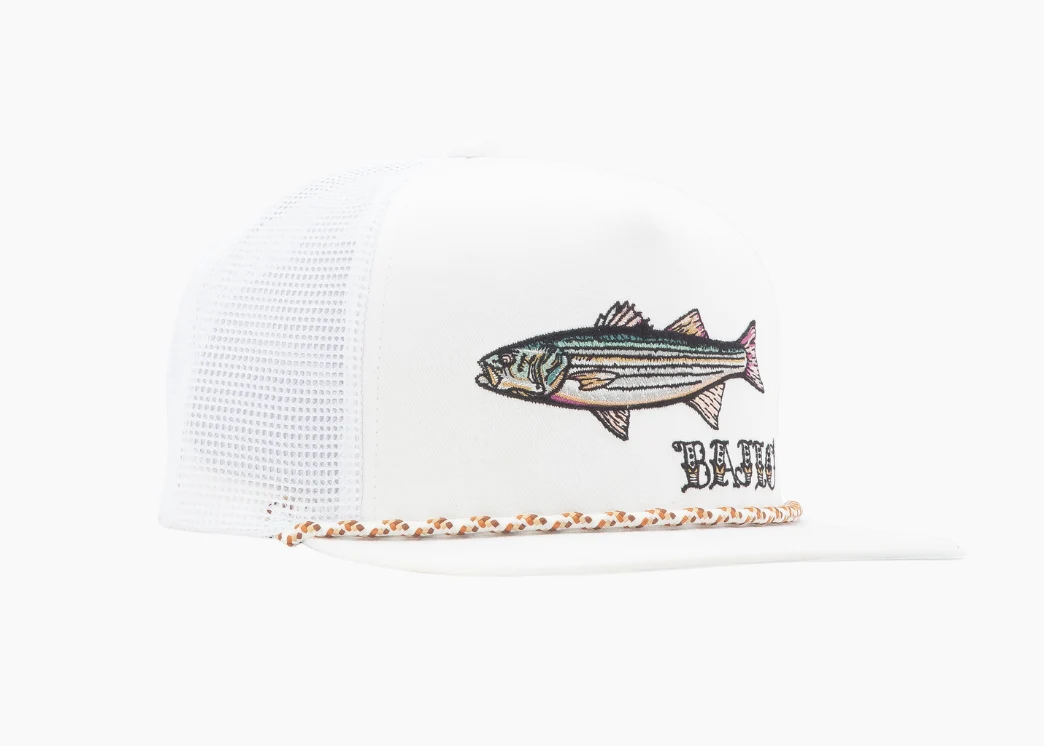Striper King - Flat Brim Trucker Hat - Image 5